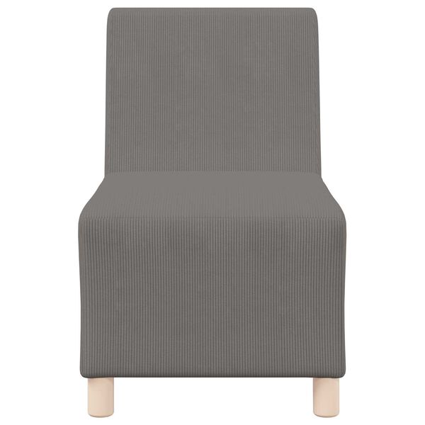 vidaXL | Unit&agrave; di Divano Modulare Senza Braccioli | Grigio chiaro