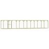 vidaXL Pollaio 1,5x9x1,5 m in Legno di Pino Impregnato