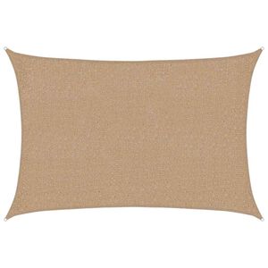 vidaXL Vela Parasole 160 g/m&sup2; Grigio Talpa 2x2,5 m in HDPE