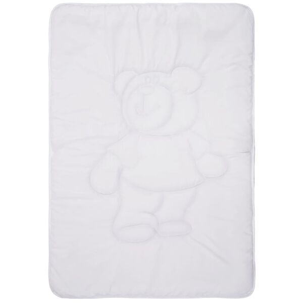 vidaXL Set Piumone per Bambini 3 pz Bianco 100x135 cm/40x60 cm