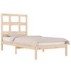 vidaXL Letto senza Materasso 90x190 cm in Legno Massello di Pino