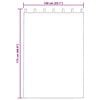 vidaXL Tende oscuranti 2 pcs Crema 140 x 175 cm Velluto