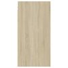 vidaXL Mobile TV Rovere Sonoma 30,5x30x60 cm in Legno Multistrato