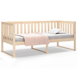 vidaXL Dormeuse senza Materasso 100x200 cm in Legno Massello di Pino