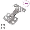 vidaXL Cerniera 257 pz Nichel 85 x 52,5 x 9,5 mm Ferro