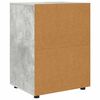 vidaXL Armadio Grigio cemento 60 x 48 x 81 cm Legno multistrato