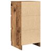 vidaXL Credenza Legno Antico 37,5x35x76 cm in Legno Multistrato