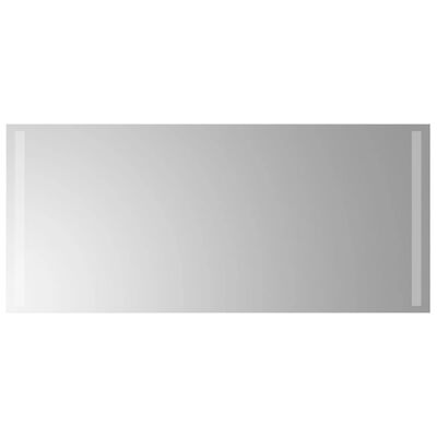 vidaXL Specchio da Bagno con Luci LED 90x40 cm