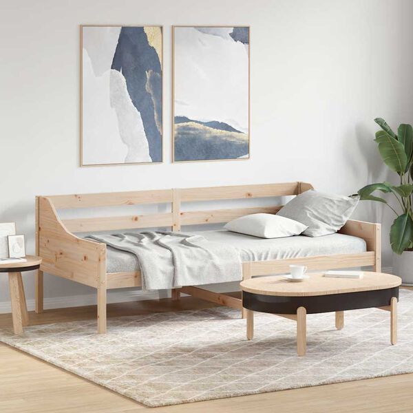 vidaXL Dormeuse senza Materasso 80x200 cm in Legno Massello di Pino