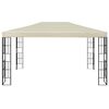 vidaXL Gazebo 3x4 m Crema