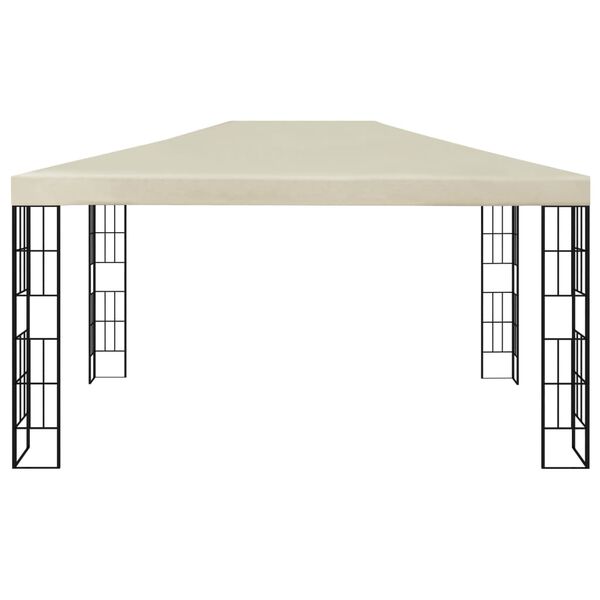 vidaXL Gazebo 3x4 m Crema