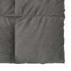 vidaXL Duvet Estivo Trapuntato Grigio chiaro 140 x 200 cm Microfibra