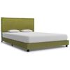 vidaXL Giroletto senza Materasso Verde 140x200 cm in Tessuto