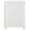 vidaXL Armadietto Bianco 100x40x54 cm in Legno Massello di Pino