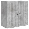 vidaXL Mobiletto a muro Grigio Cemento 59 x 31 x 60 cm