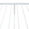 vidaXL Giroletto con Testiera e Pediera Metallo Bianco 75x190 cm