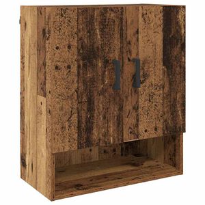 vidaXL Armadietto a muro Legno antico 60 x 31 x 70 cm