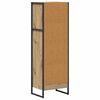 vidaXL Armadio per Libri Rovere Artigianale 80 x 30 x 155 cm