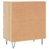 vidaXL Credenza Rovere Sonoma 60x35x70 cm in Legno Multistrato