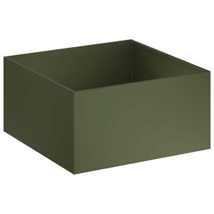 vidaXL Vaso da giardino Verde Oliva 60 x 60 x 40 cm