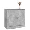 vidaXL Credenza Grigio Cemento 70x35,5x67,5 cm in Legno Multistrato