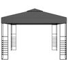 vidaXL Gazebo da Giardino 3x3 m Antracite