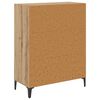 vidaXL Credenza Rovere artigianale 69,5 x 32,5 x 90 cm