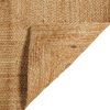 vidaXL Tappeto da Area Beige 240 x 240 cm Juta