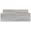 vidaXL Giroletto con Testiera e Pediera Grigio Sonoma 120x200 cm