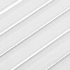 vidaXL Ante a Lamelle 4 pz Bianche 99x29,5 cm