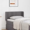 vidaXL Orecchia della Testata 2 pcs Grigio 40 x 16 x 5 cm