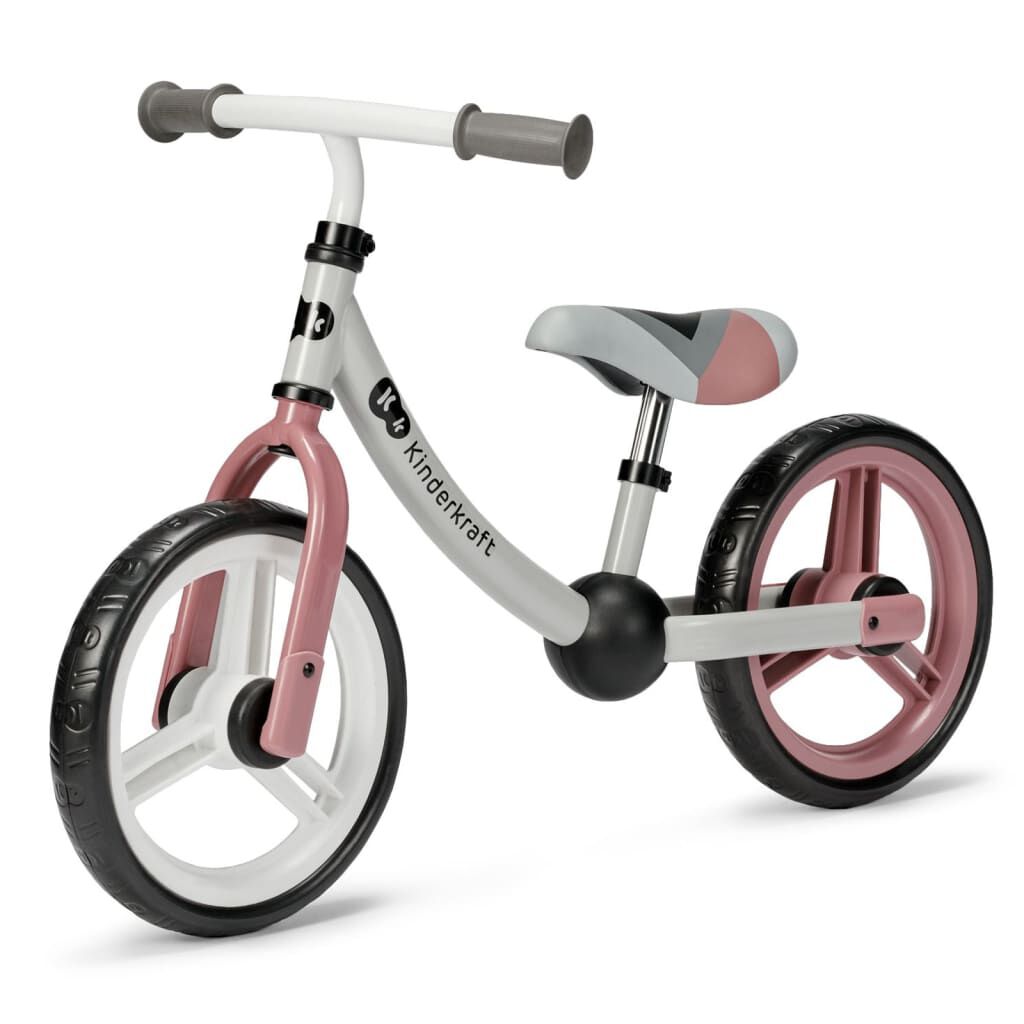 Kinderkraft Bicicletta senza Pedali 2WAY NEXT Rosa Antico | vidaXL.it