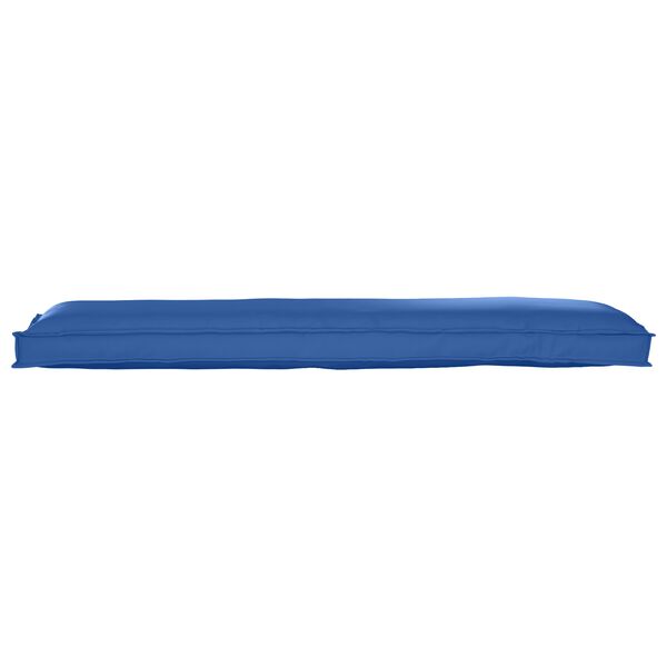 vidaXL Set di Cuscini per Pallet 2 pcs Blu Reale 150 x 40 x 8 cm