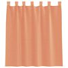 vidaXL Tende in Voile con Passanti 2 pz Terracotta 140x140 cm