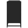 vidaXL Mobile Lavabo da Bagno Nero 65x33x60 cm in Legno Multistrato
