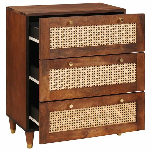 vidaXL Armadi e Ripostigli Marrone 60 x 33.5 x 75 cm