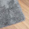 vidaXL Tappeto Shaggy a Pelo Lungo NAVARRA Grigio Chiaro 80x150 cm