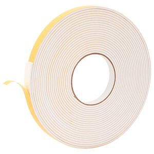 vidaXL Nastro adesivo in schiuma 10 pz Bianco 10mm x 10m Schiuma CR