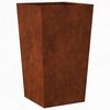 vidaXL Fioriera da Giardino 45x45x75 cm in Acciaio Corten