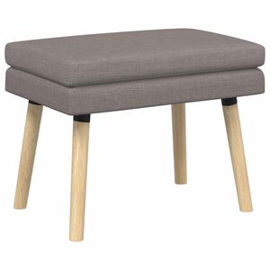 vidaXL Panchina a doppio strato Tortora 60 x 40 x 46 cm Tessuto