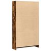 vidaXL Libreria Rovere Fumo 80x24x143 cm in Legno Multistrato