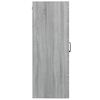 vidaXL Armadietto Pensile a Parete Grigio Sonoma 69,5x34x90 cm