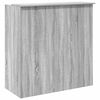 vidaXL Banco Reception Grigio Sonoma 100x50x103,5 cm Legno Multistrato