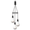 Luxform Lampada a Sospensione a LED a Batteria con 3 Lampadine Apollo