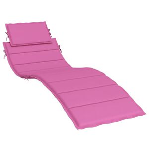 vidaXL Cuscino per Lettino Rosa in Tessuto Oxford