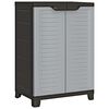 vidaXL Armadietto in Plastica 65x45x97 cm