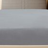 vidaXL Lenzuolo con Angoli Jersey Grigio 90x200 cm Cotone