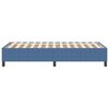 vidaXL Struttura letto piattaforma Blu 90 x 190 cm Tessuto in Cords