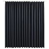 vidaXL Tenda Oscurante con Ganci Nera 290x245 cm