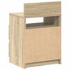 vidaXL Comodini 2 pz con 2 Cassetti Rovere Sonoma 40x33x60 cm